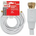 Rca 25 Ft. White RG6 Coaxial Cable VH625WHR